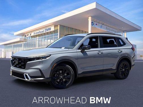 Urban Gray Pearl 2023 Honda CR-V Hybrid Sport Touring AWD