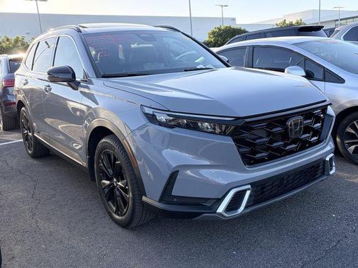 Urban Gray Pearl 2023 Honda CR-V Hybrid Sport Touring AWD
