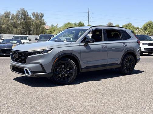Urban Gray Pearl 2023 Honda CR-V Hybrid Sport Touring AWD