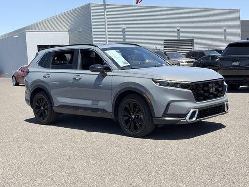 Urban Gray Pearl 2023 Honda CR-V Hybrid Sport Touring AWD