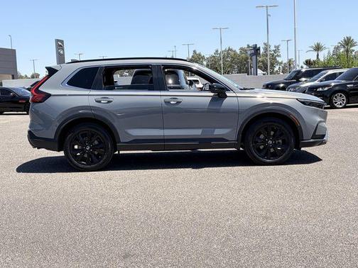 Urban Gray Pearl 2023 Honda CR-V Hybrid Sport Touring AWD