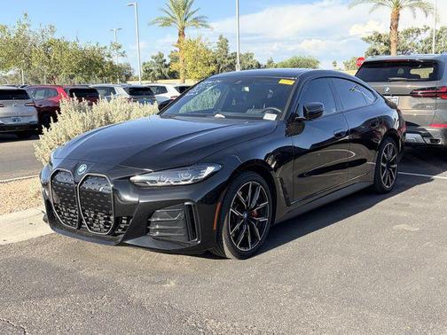 Black Sapphire Metallic 2024 BMW i4 Gran Coupe eDrive35
