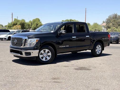 Magnetic Black 2018 Nissan Titan SV