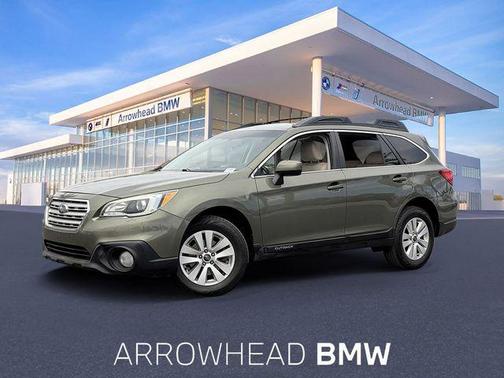 Wilderness Green Metallic 2015 Subaru Outback 2.5i Premium