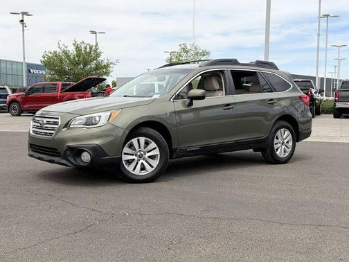 Wilderness Green Metallic 2015 Subaru Outback 2.5i Premium