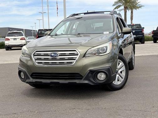 Wilderness Green Metallic 2015 Subaru Outback 2.5i Premium