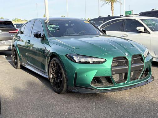 Isle of Man Green Metallic 2025 BMW M3 Competition