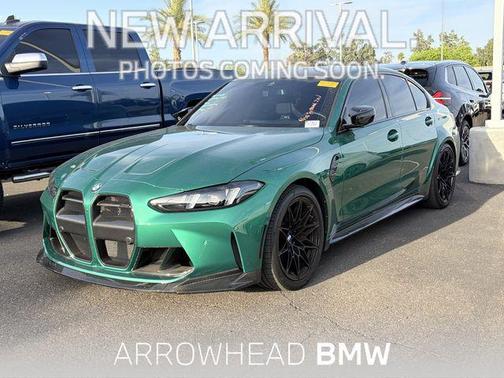 Isle of Man Green Metallic 2025 BMW M3 Competition