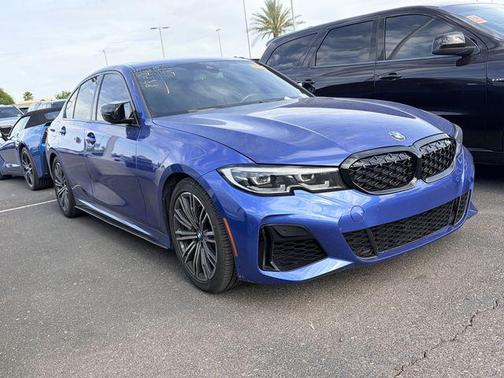 Portimao Blue Metallic 2022 BMW M340 M340i Sedan