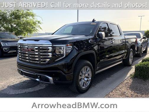 Onyx Black 2023 GMC Sierra 1500 Denali Truck
