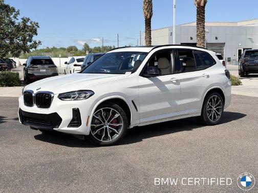 Alpine White 2024 BMW X3 M40i