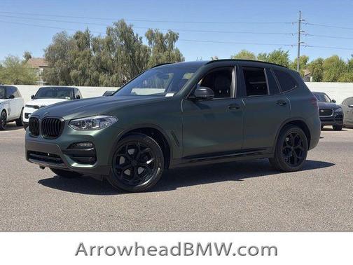 Alpine White 2021 BMW X3 sDrive30i
