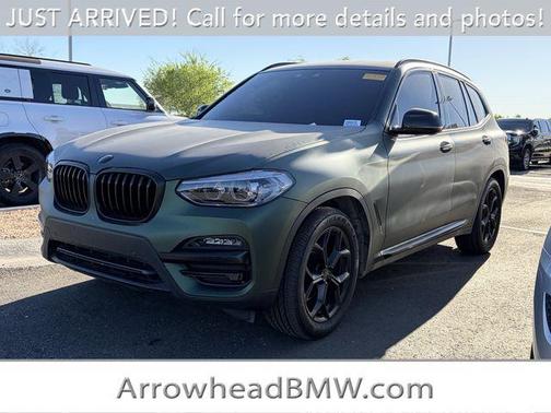 Alpine White 2021 BMW X3 sDrive30i
