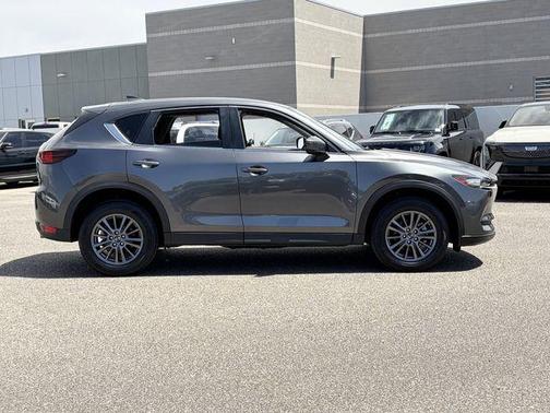 Machine Gray Metallic 2021 Mazda CX-5 Touring