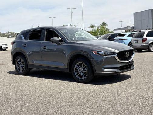 Machine Gray Metallic 2021 Mazda CX-5 Touring
