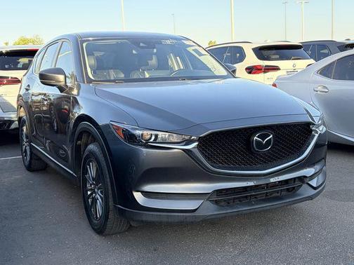 Machine Gray Metallic 2021 Mazda CX-5 Touring