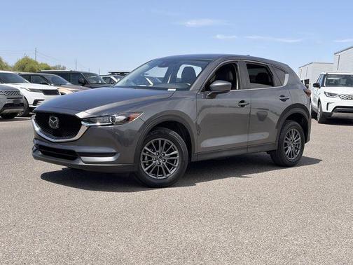 Machine Gray Metallic 2021 Mazda CX-5 Touring