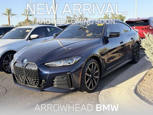 Tanzanite Blue II Metallic 2024 BMW i4 Gran Coupe eDrive40