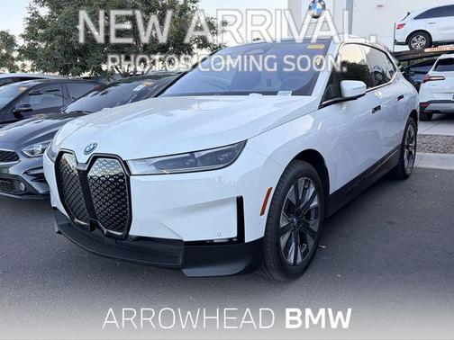 Alpine White 2024 BMW iX xDrive50