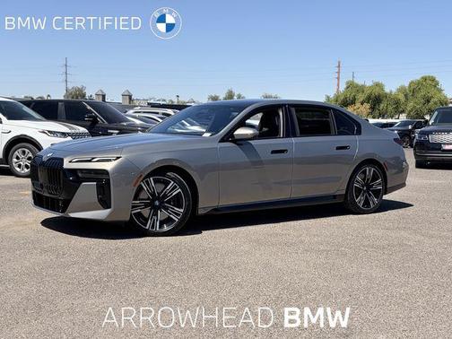 Oxide Grey Metallic 2023 BMW 740 i