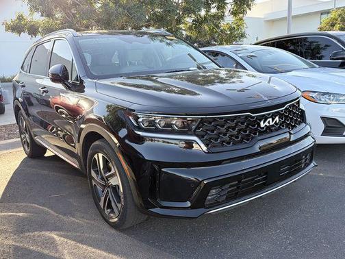Aurora Black 2023 Kia Sorento Hybrid SX Prestige