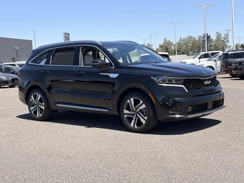 Aurora Black 2023 Kia Sorento Hybrid SX Prestige
