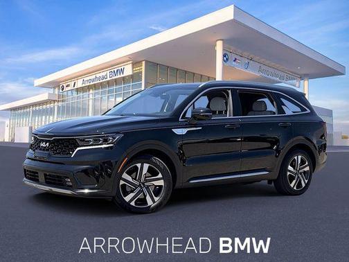 Aurora Black 2023 Kia Sorento Hybrid SX Prestige