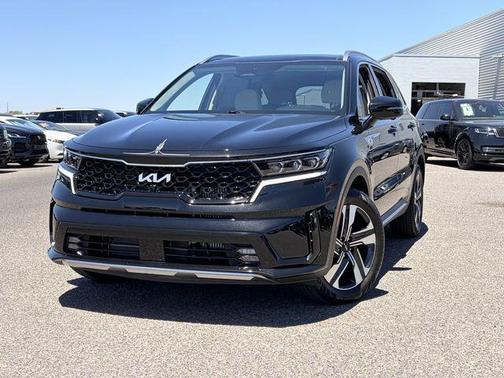 Aurora Black 2023 Kia Sorento Hybrid SX Prestige