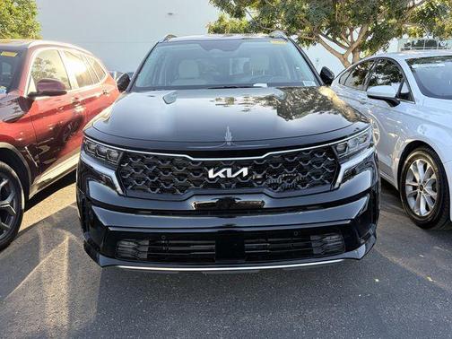 Aurora Black 2023 Kia Sorento Hybrid SX Prestige