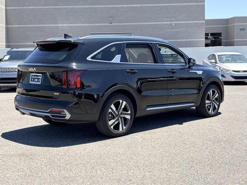 Aurora Black 2023 Kia Sorento Hybrid SX Prestige