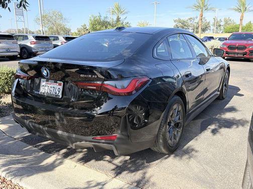 Jet Black 2023 BMW i4 Gran Coupe eDrive35