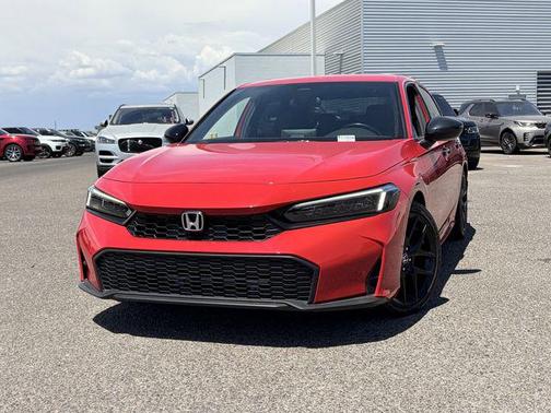 Red 2025 Honda Civic Sport