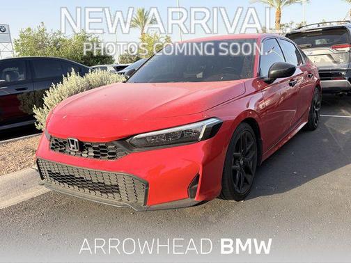 Red 2025 Honda Civic Sport Sedan