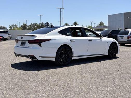 Atomic Silver 2018 Lexus LS 500 F Sport