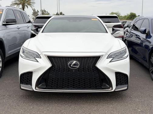 Atomic Silver 2018 Lexus LS 500 F Sport