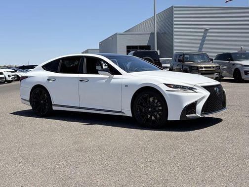 Atomic Silver 2018 Lexus LS 500 F Sport