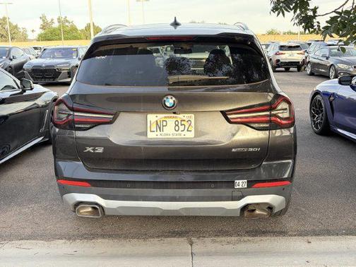 Dark Graphite 2024 BMW X3 sDrive30i