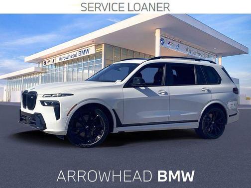 Alpine White 2025 BMW X7 M60i