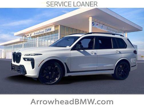 Alpine White 2025 BMW X7 M60i
