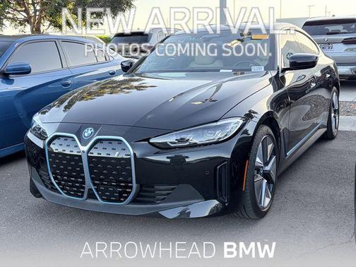 Black Sapphire Metallic 2023 BMW i4 Gran Coupe eDrive40