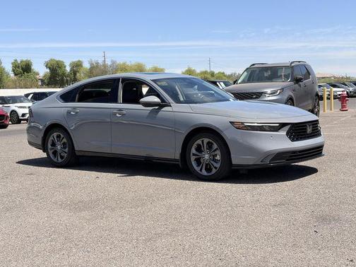 Urban Gray Pearl 2025 Honda Accord Hybrid EX-L