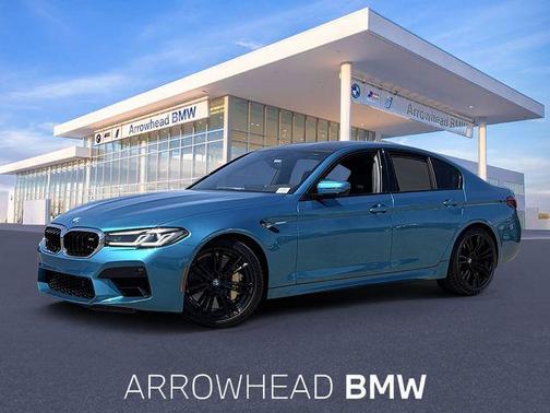 Snapper Rocks Blue Metallic 2021 BMW M5 Base