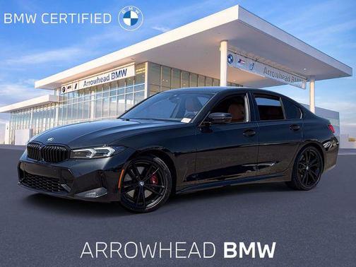 Black Sapphire Metallic 2024 BMW 330 330i Sedan