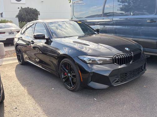 Black Sapphire Metallic 2024 BMW 330 330i Sedan