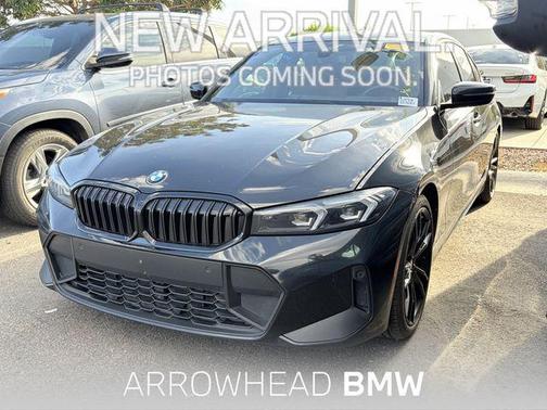 Black Sapphire Metallic 2024 BMW 330 330i Sedan