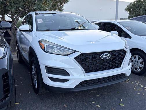 Cream White 2020 Hyundai TUCSON SE