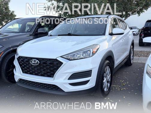 Cream White 2020 Hyundai TUCSON SE