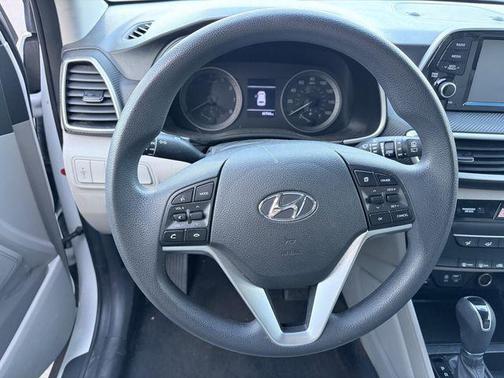 Cream White 2020 Hyundai TUCSON SE