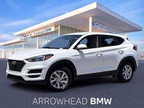 Cream White 2020 Hyundai TUCSON SE