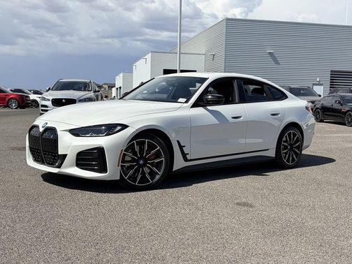 Mineral White Metallic 2023 BMW i4 Gran Coupe eDrive40